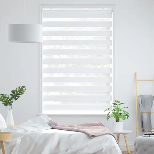 cortinas roller duo blancas, cortinas roller eclipse duo preciocortinas blancas con gris