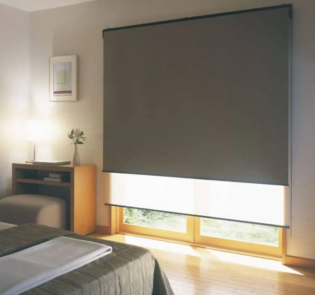 Cortinas de 2 telas para dormitorio
