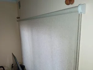 Cortinas roller en Florencio Varela, Amba. Tela traslucida Lino linen.
