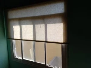 Cortinas roller en Tucumán, San Miguel. Tela traslucida Lino linen.
