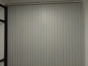 cortinas bandas verticales Esperanza Santa Fe blackout gris