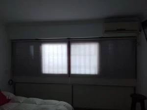 Cortinas roller en Resistencia, Chaco. Tela traslucida blanca Dual.